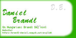 daniel brandl business card